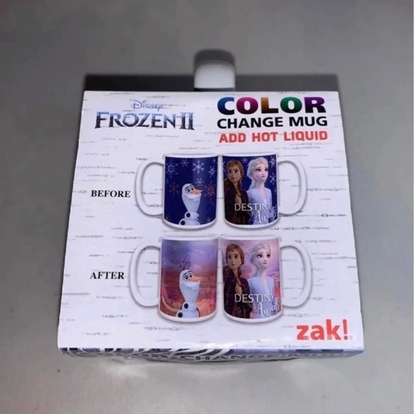 Frozen Anna Elsa Olaf Color Changing Mug - Picture 2 of 2